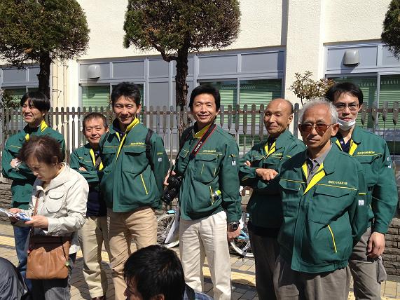 裏方を務めた畳組合員