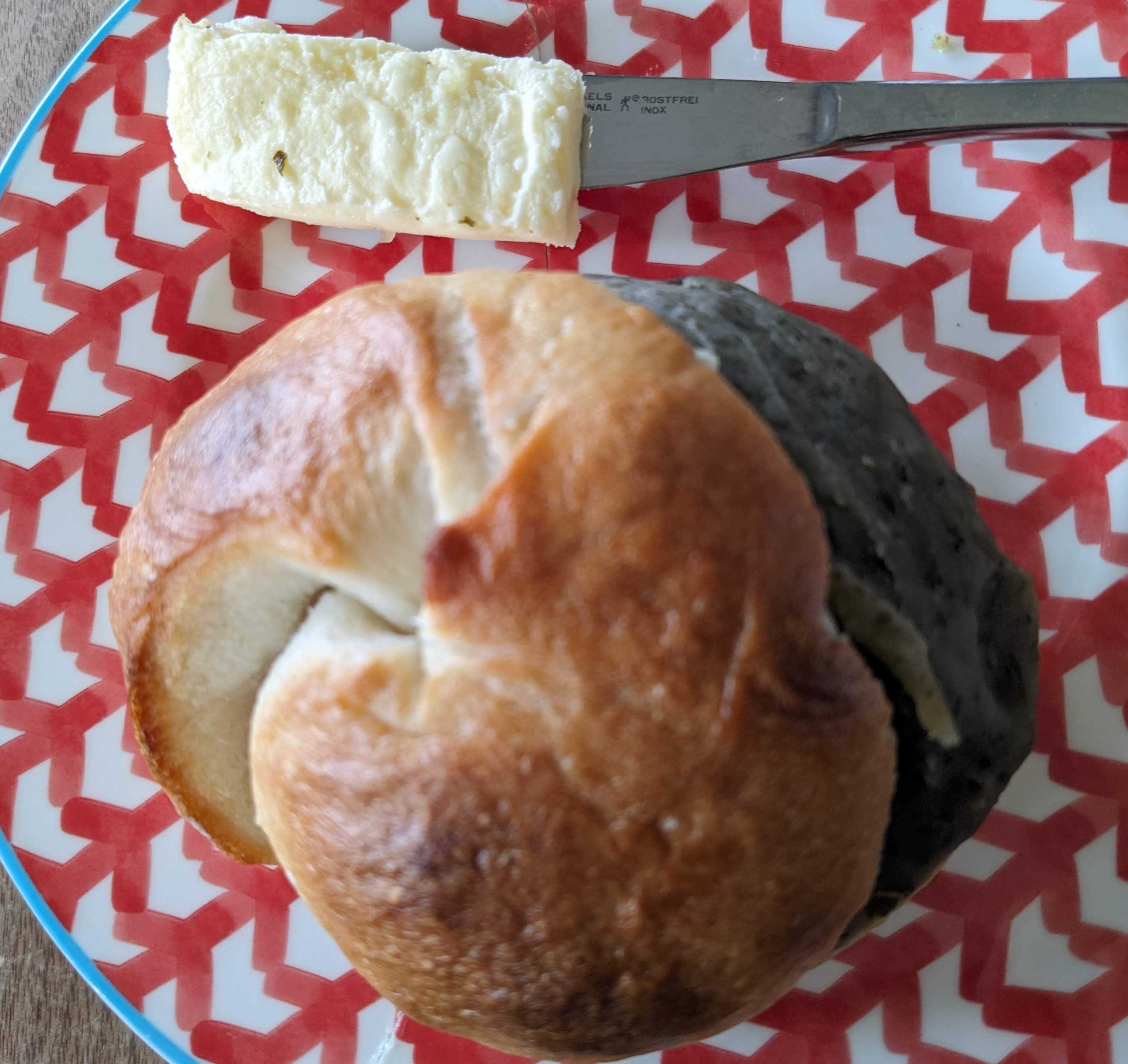 下田流の通販　春よ恋プレーンベーグル玉露茶あんバターサンド