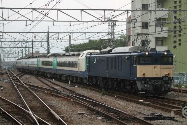 EF64 1031牽引485系3000番台R22編成 廃回5