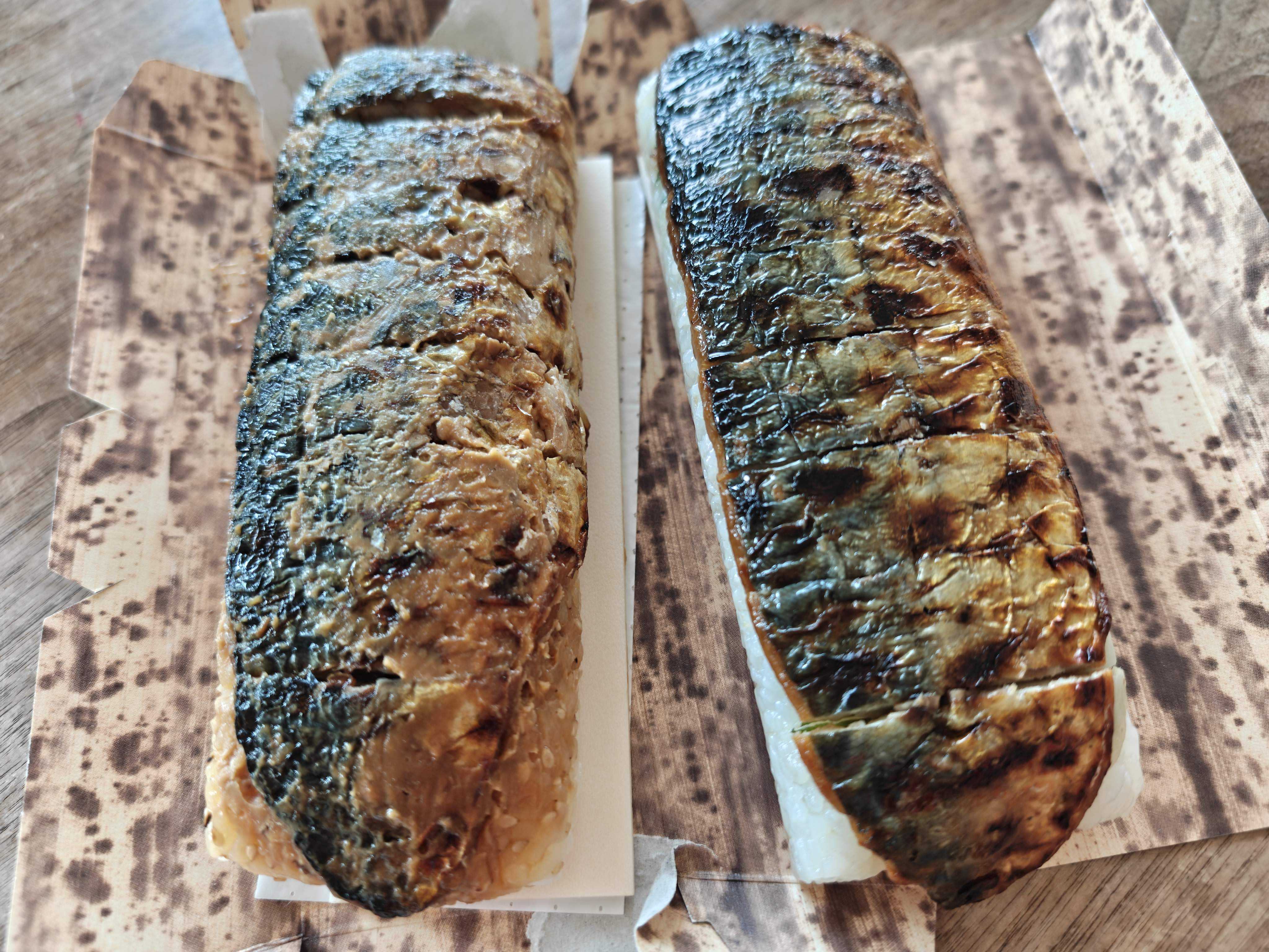 船橋東武　催事イベント　若廣　焼き鯖すし、蔵味噌の焼き鯖すし