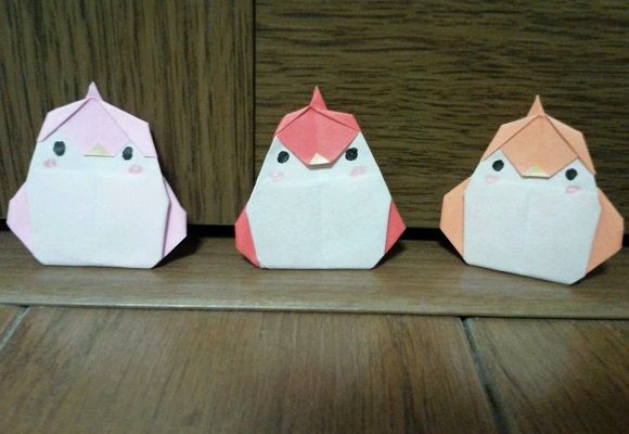 小鳥達の折り紙細工 A World２ 楽天ブログ