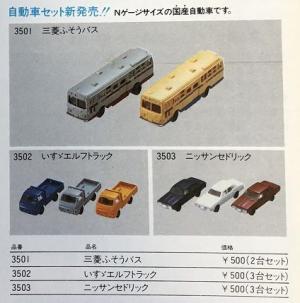 激レア✨ナインスケール✨Nゲージ✨ 動力２車両+貨車６車両+バスのキット２台入り Yahoo!オークション -「tomy ナインスケール」(貨物列車) (N