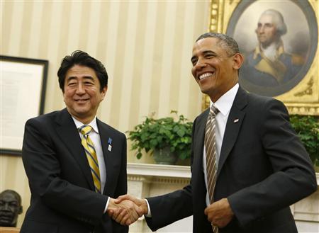 Abe & Obama