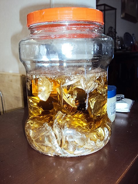 アワビ貝殻という 医者要らず を米酢に溶かして効果があるかないかをテストしています A Id Blogmura Banner Href Health Blogmura Com Minkan Ranking Out Html P Cid 民間療法ブログランキング A アワビ貝殻が貴方と家族の遺伝子病を治療し