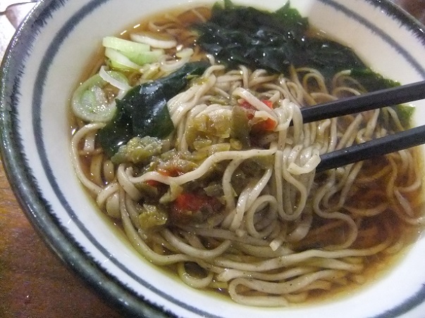 みゆきの里@新潟のかぐら南蛮そば3