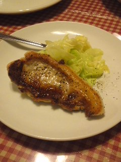 芋豚のステーキ　イタチャイナ
