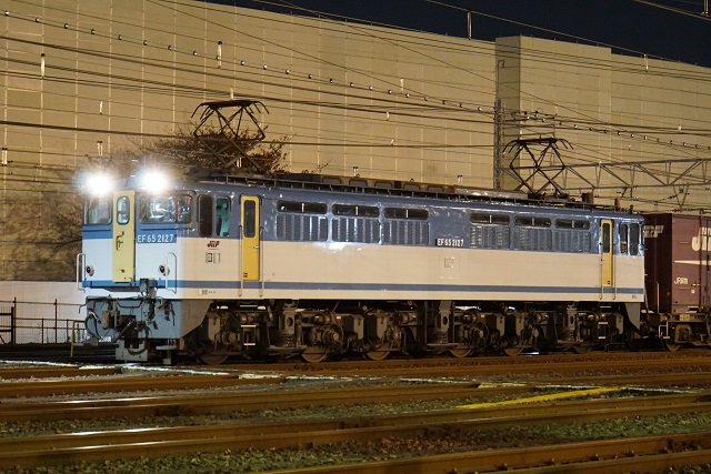 EF65 501牽引 陸羽東線全線開通100周年号  返却 & EF65 2127鹿島貨物5
