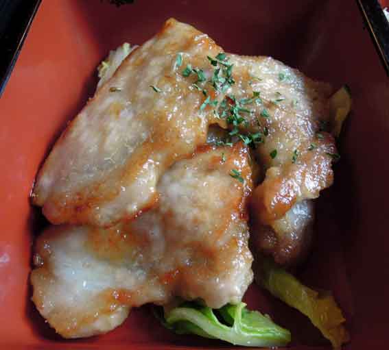 アメリカンステーションの「ポークジンジャー」-2♪