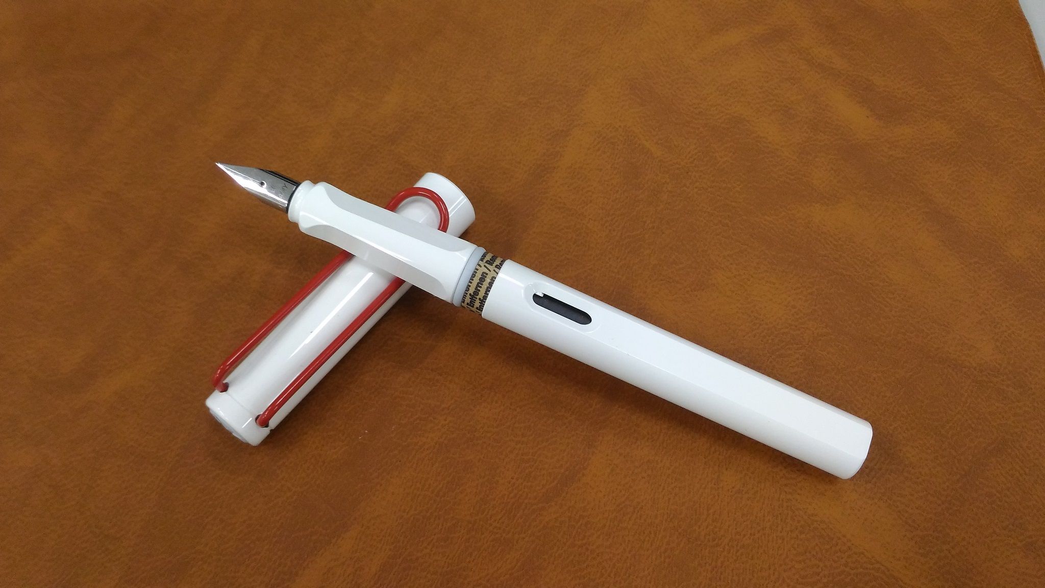 万年筆日記 23日目 <LAMY サファリ レッドクリップ> | ちょっと気に