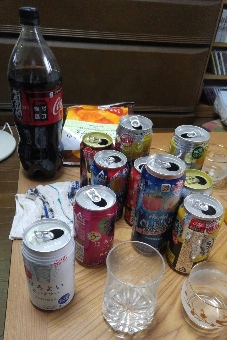 宅飲み会しました お酒初心者が飲む 酒飲み日記 楽天ブログ