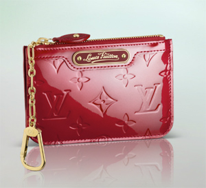 Louis Vuitton ヴェルニ ポシェットクレNM 小銭入れ兼用キーケース