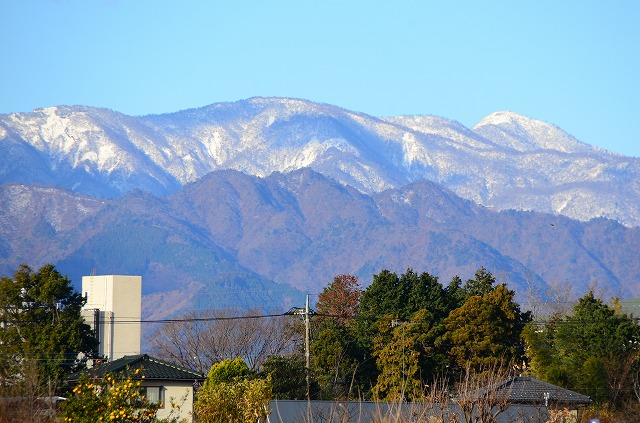 丹沢山と蛭が岳