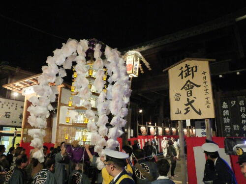 池上本門寺の万灯行列