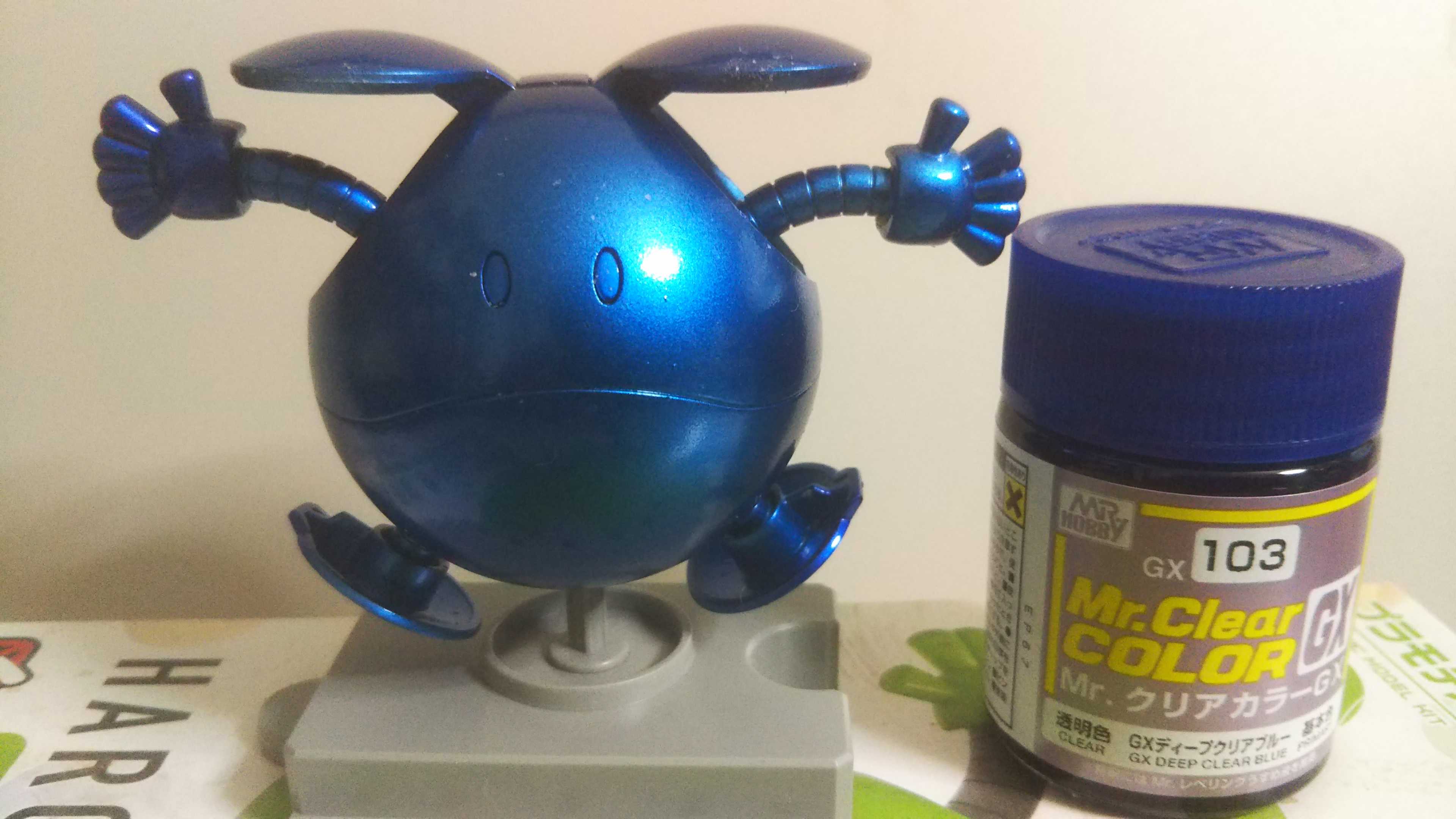 クレオス クリアーカラー GX103 ディープクリアブルー | ハロはろ0079