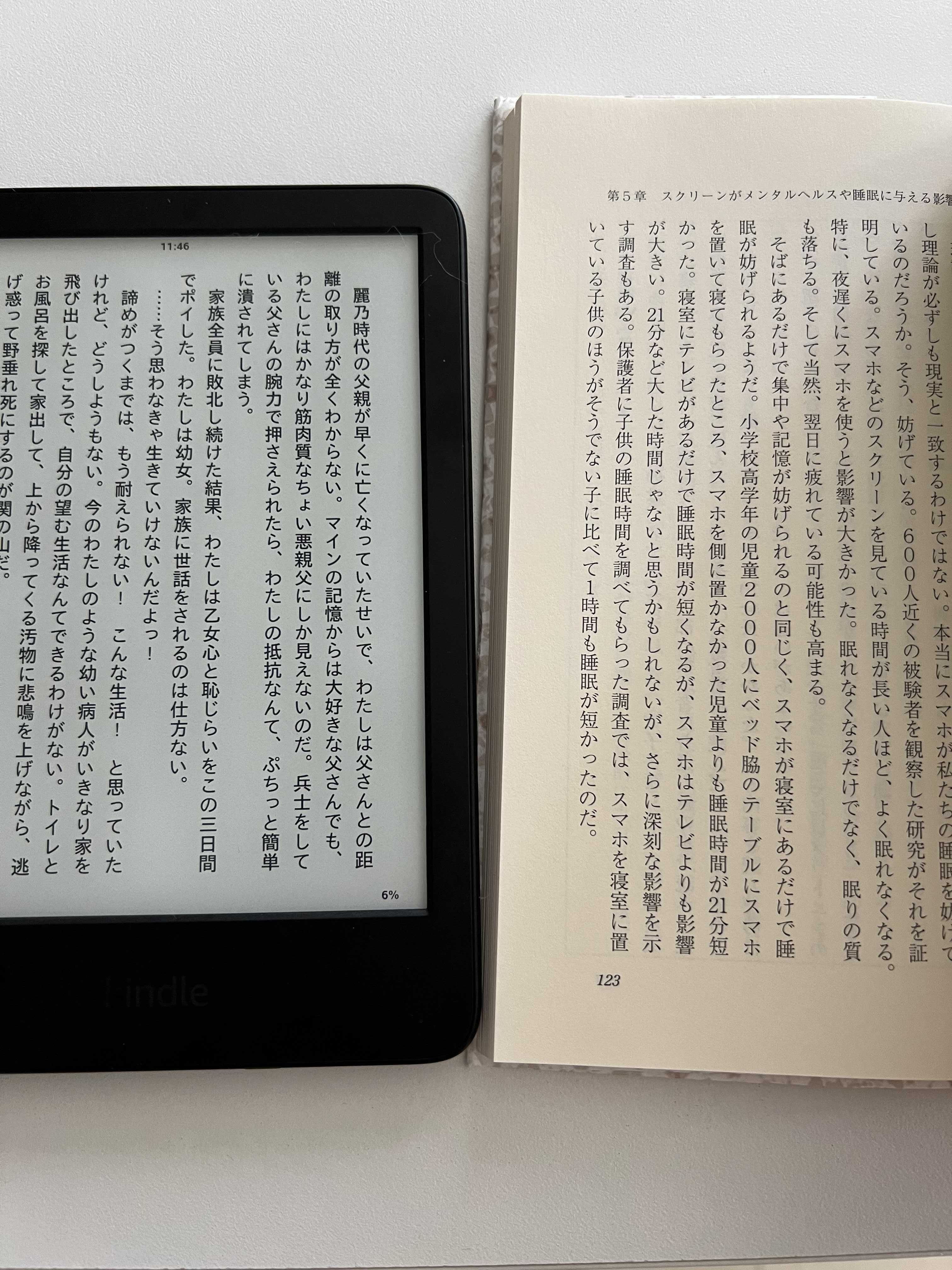 Kindle (16GB) 6インチディスプレイ 電子書籍リーダー買いました