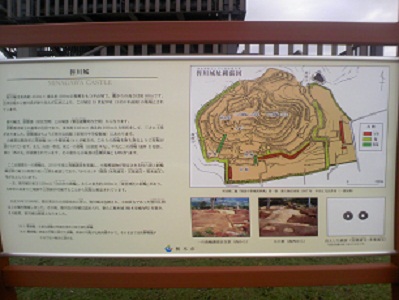 皆川城縄張り図