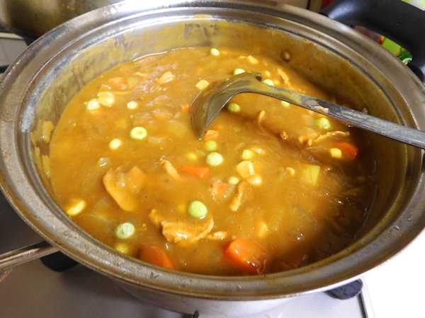 とけ込むカレー