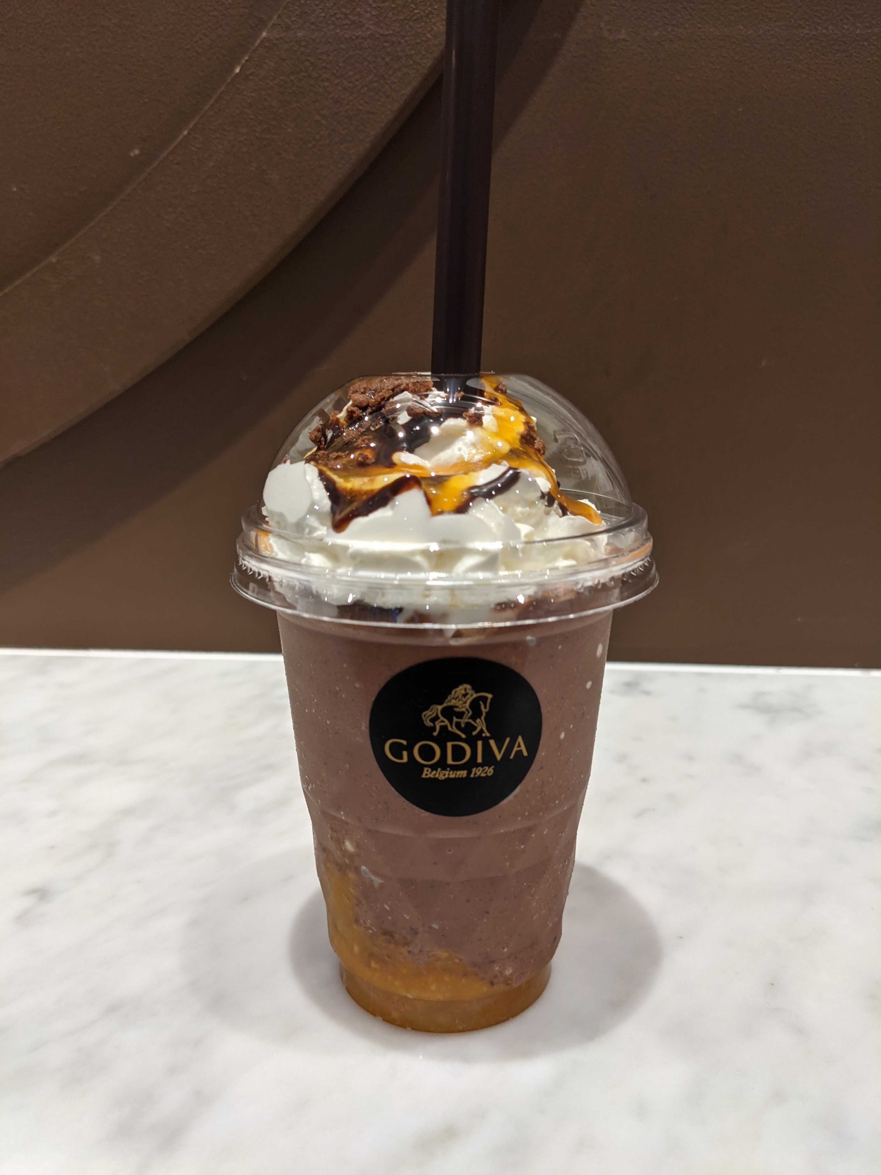 ゴディバイオンモール幕張新都心店 ショコリキサー 15周年 ダークチョコレートオランジェ