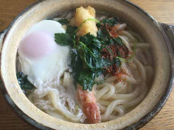 鍋焼きうどん