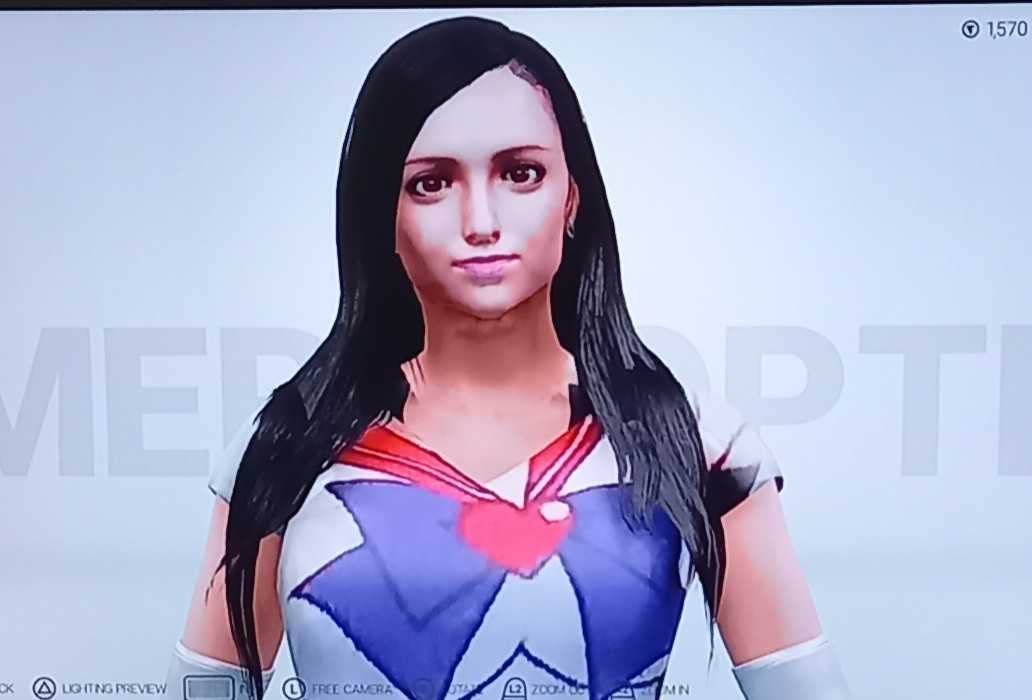 WWWE2K19 アニメ風クリエイト セーラーマーズ&セーラー