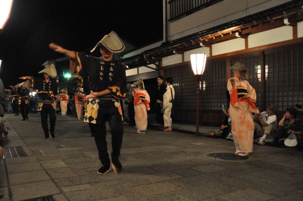 風の盆　前夜祭・諏訪町