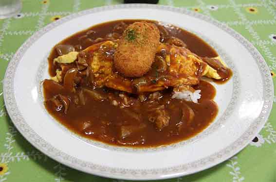 ハヤシオムライス♪