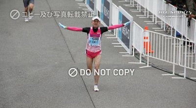東京マラソン2014　ｺﾞｰﾙ01.JPG