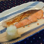 アルプスの乙女さんの鮭の生しょうゆ糀漬焼き