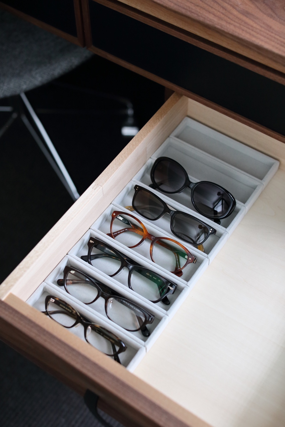 無印の収納アイテムでメガネの整理 ひよりごと 楽天ブログ