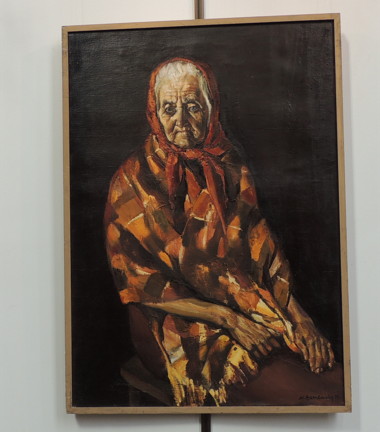 リガ大聖堂で飾ってあった絵画