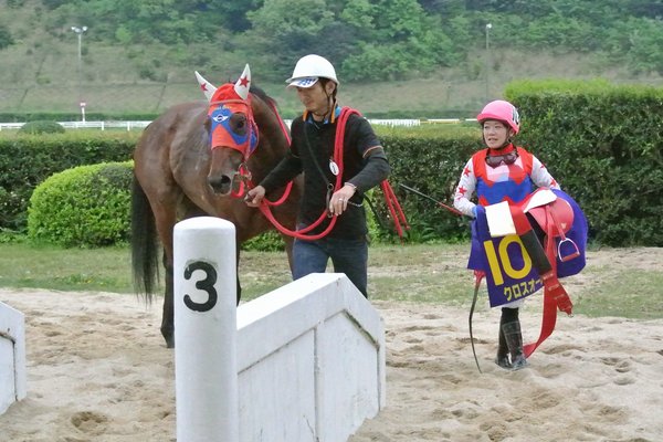 レース後