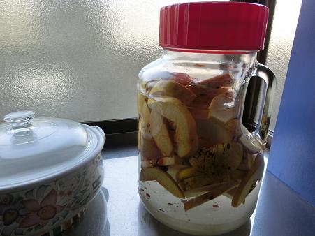 カリンの焼酎漬け