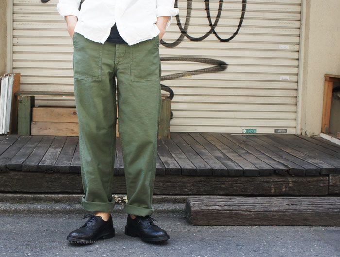 オアスロウ/orslow スリムフィットファティーグパンツ SLIM FIT FATIGUE PANTS MEN'S | Camera