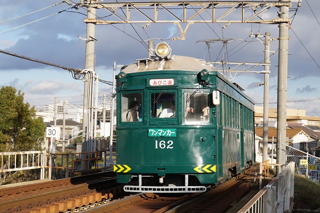 阪堺電車 旧型電車の 正月輸送5