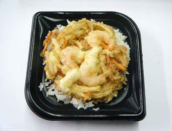 ローソンの「海鮮かき揚げ丼」♪