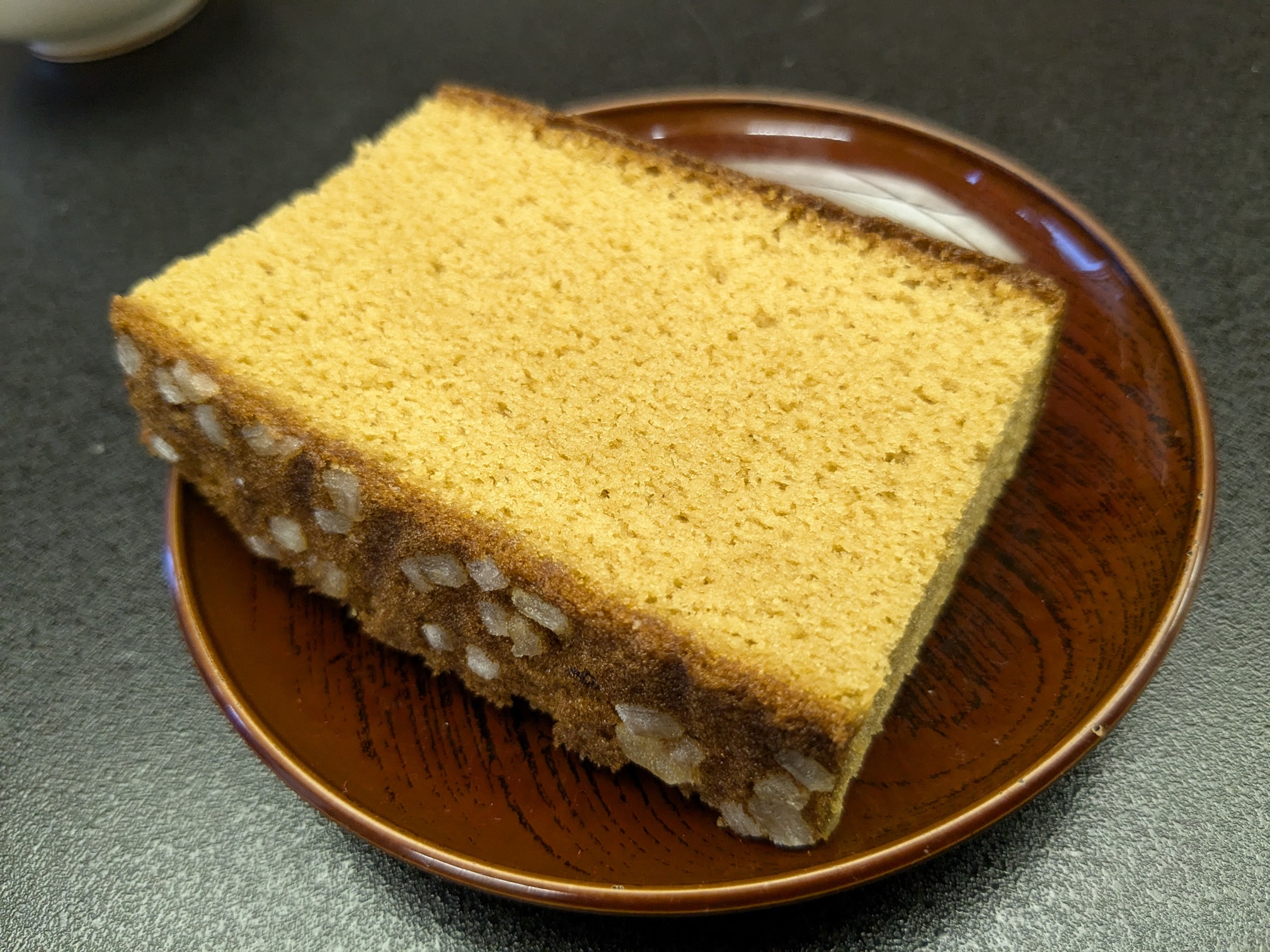 群馬県渋川市伊香保町スイーツ店　カステラ工房 虎ノ助　湯の花カステラ キビ