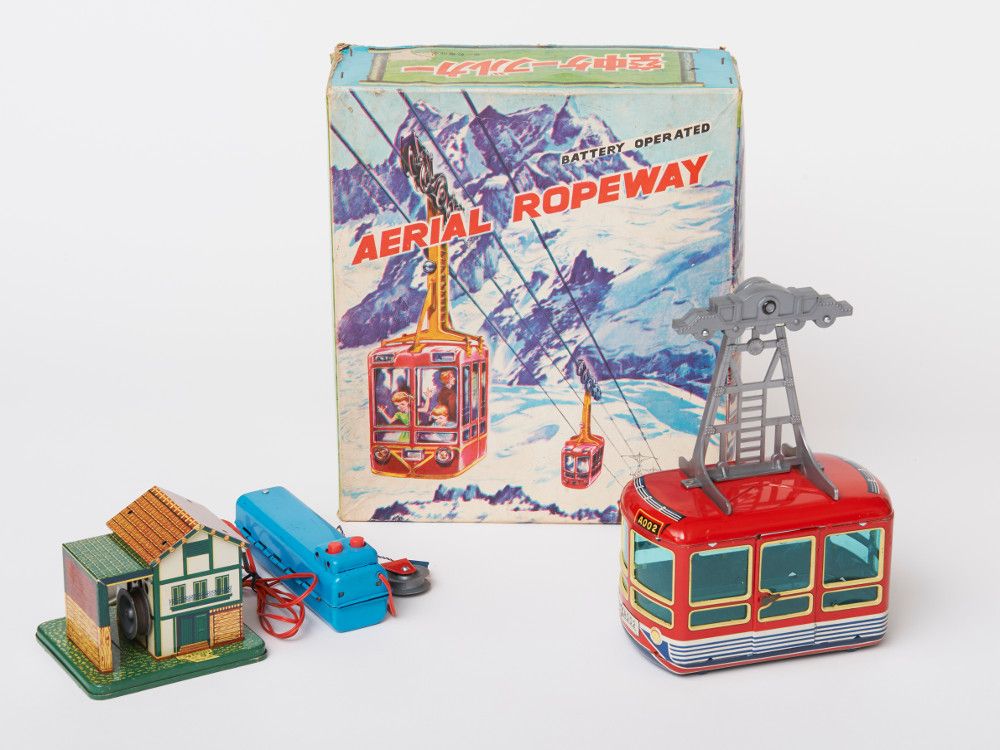 野村トーイのロープウェイ☆ BI-CABLE AERIAL ROPEWAY