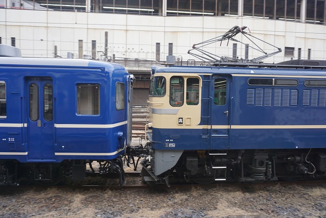 EF65 501牽引 スハフ12系 C58 239 配給の送り込み5