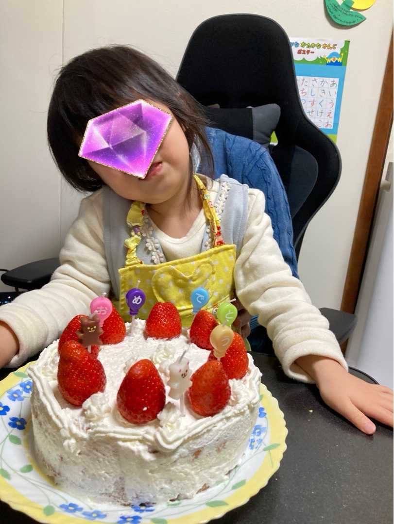 手作り誕生日ケーキ ぽんちゃん子育て奮闘記 楽天ブログ