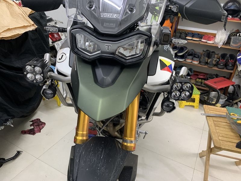 Tiger 900 Rally Proを自分仕様に！ | The Mekong Delta Force