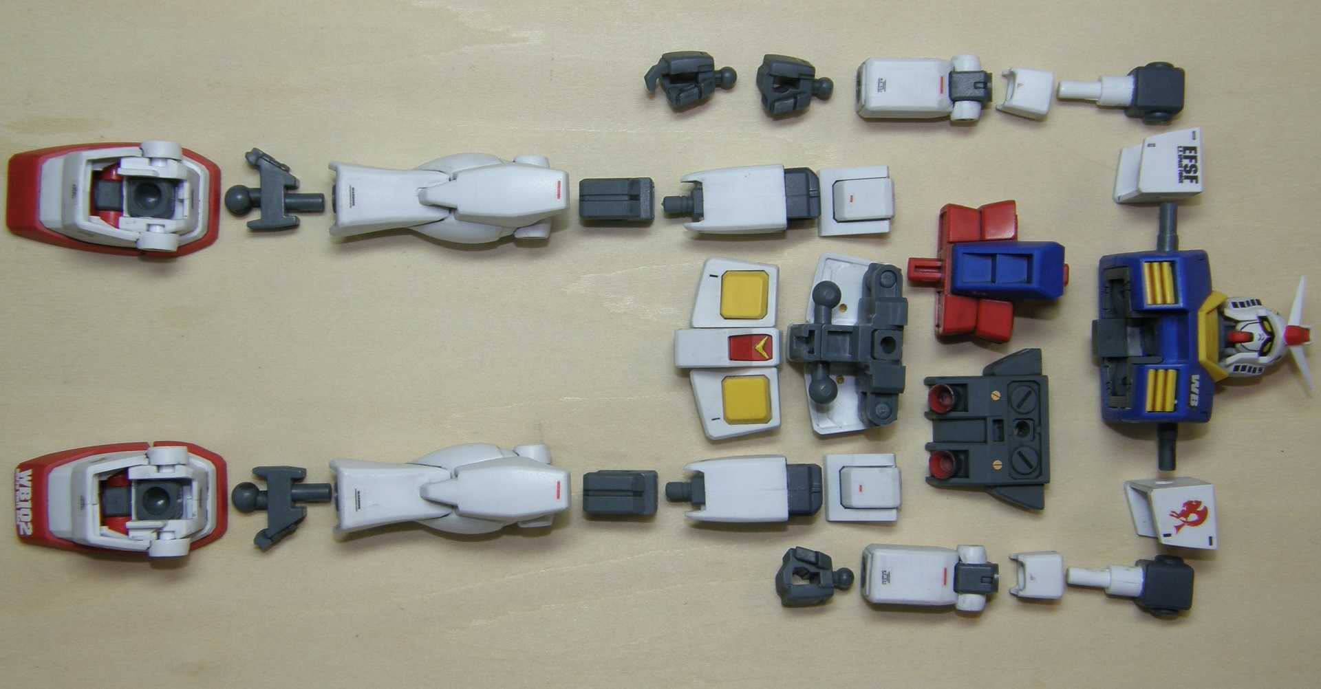 HGUC 1/144 Gアーマー＜1：コアファイター／ガンダム