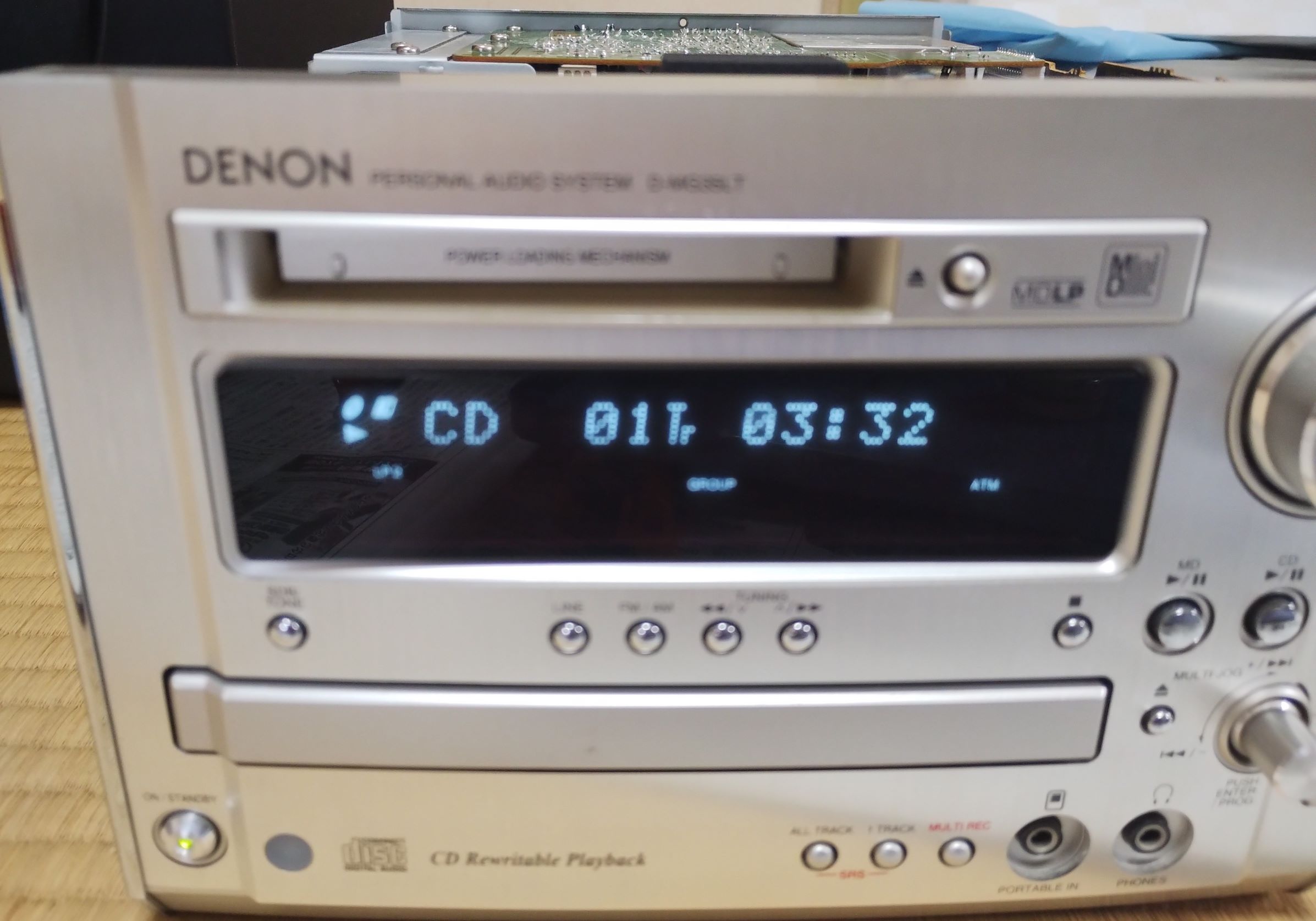 DENON Audio SYSTEM （D-MG35LT）修理 | かっさ君のブログ
