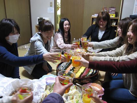 歓迎会　乾杯