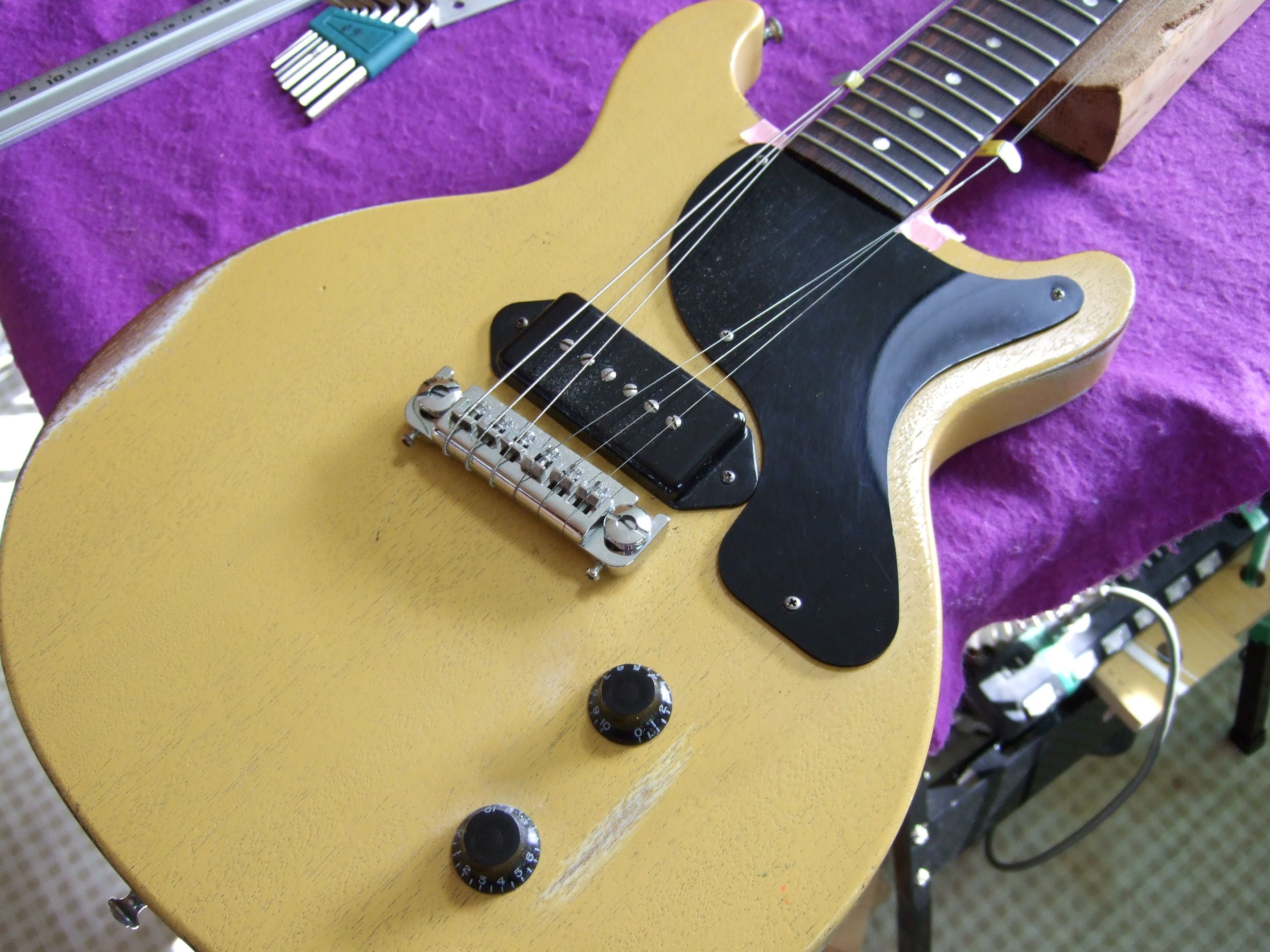 Gibson レス ポール P90搭載リペア 青春のギターリペア ｋ２ギターファクトリー 楽天ブログ