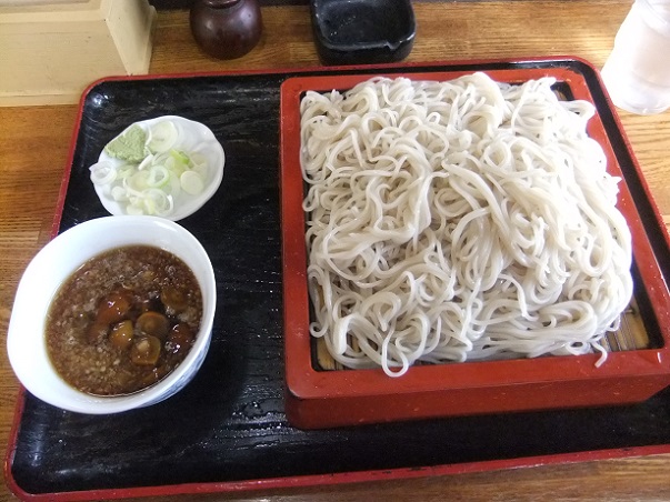 南花畑４丁目・そば政のなめこおろしそば１