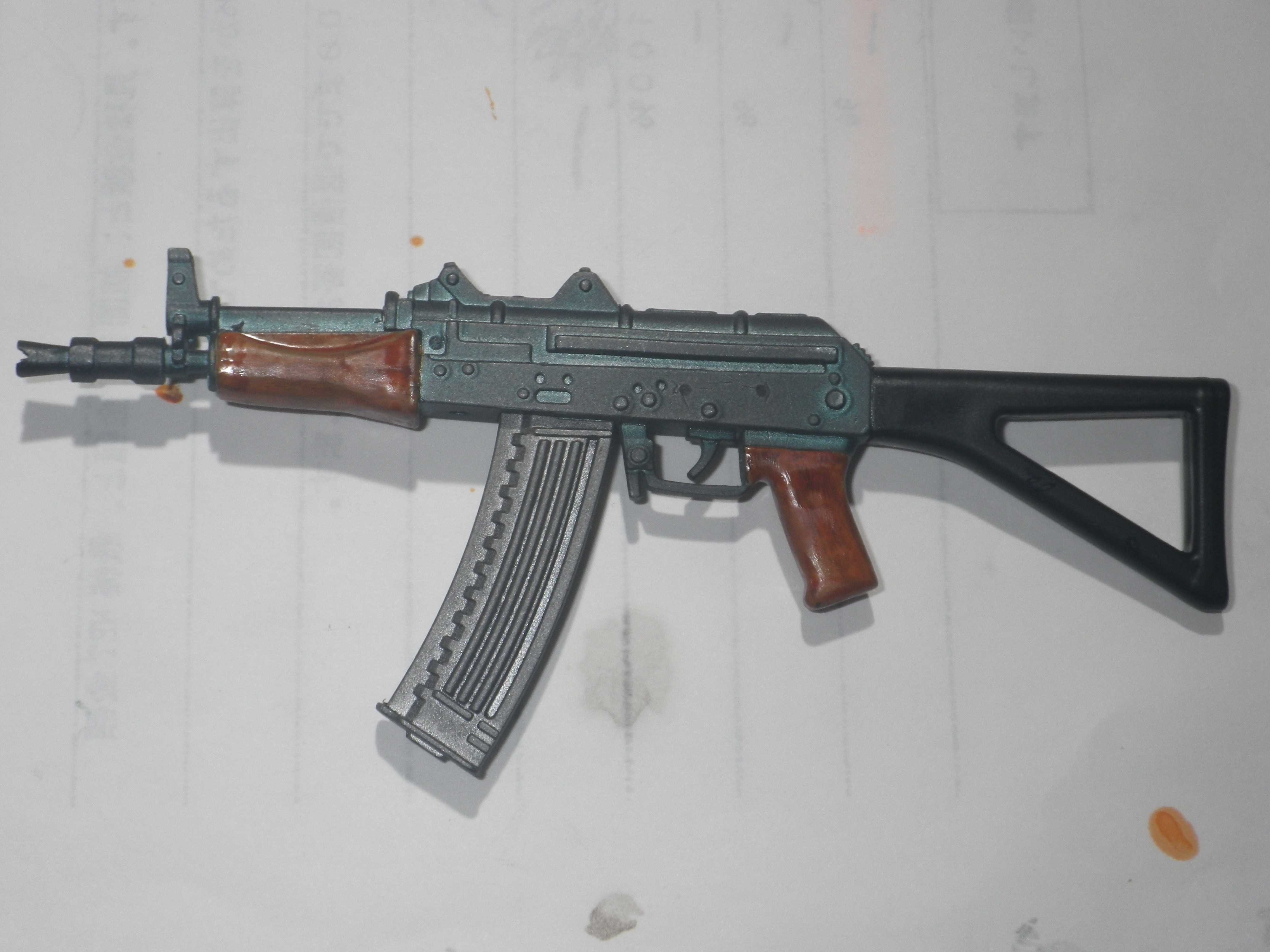 精巧1/3スケール ミニチュアライフル AK47 AKM ミリタリー ミニチュア