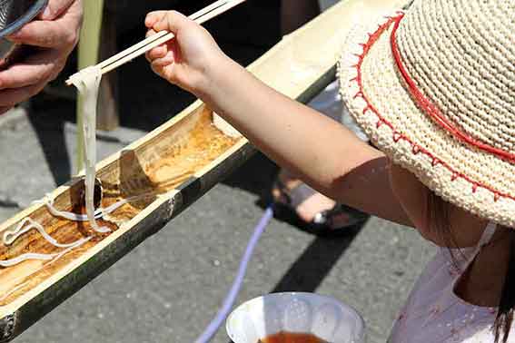 流しそーめん-05♪