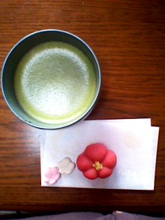 20130101 お抹茶とお菓子