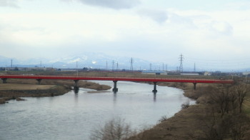 庄川遠景　3.4　2015