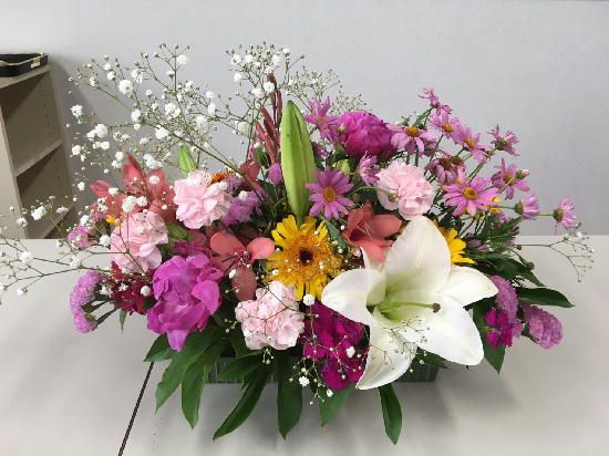 徳島蒼生福祉会☆永山さまよりお花を頂きました。ご寄贈まことにありがとうございます